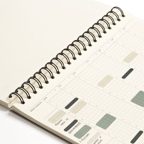 Time Block Notebook | Cloth & Paper notiondailyplanner #printablebudgetplanner🗓️ Schedule Layout, Planner Monthly Layout, Block Schedule, Notes Notebook, Digital Planner Ideas, Transparent Sticky Notes, Note Reminder, Spiral Planners, Planner Dividers