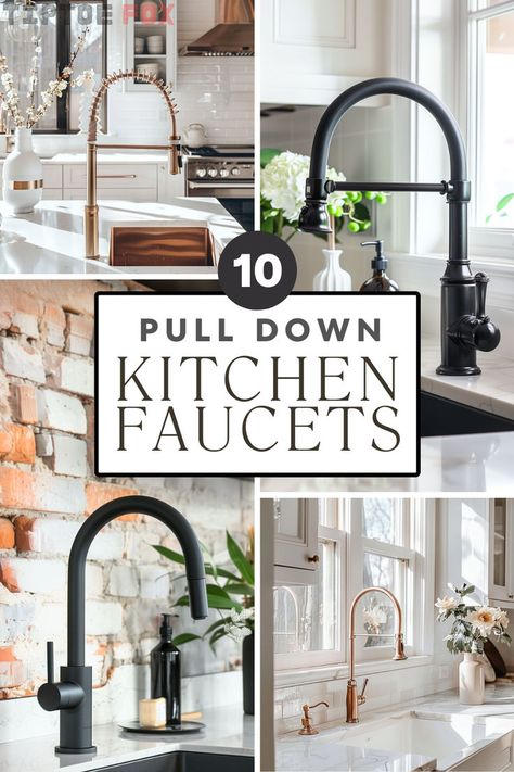 Pull Down Kitchen faucets ideas Kohler Graze Kitchen Faucet, Best Kitchen Faucets Pull Down, Sink Faucets Kitchen, Kitchen Faucet Ideas Design Trends, Kitchen Faucets 2024, Modern Farmhouse Faucets, Kitchen Sink Faucet Ideas, Kitchen Sink And Faucet Ideas, Farmhouse Kitchen Sink Faucet