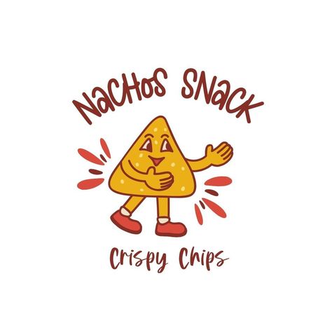 📌 Daily Logo Inspiration ✨ Retro Nachos Snack Logo ✨ . . 👉 Font in Use: Aloha Lover Font 👉 Font in Use: Baby Tulips Font ⭐ All these fonts are for personal use by @dmletter ⭐ . . . . Follow us @youmylogo and tag #youmylogo to be featured. . . #logoinspirations #logoinspira #logowall #logoarchive #logodesigners #logoideas #logomark #design #logoicon #logocreation #logodesign #logolearn #logodesigner #youmylogo #canva #canvalogo #agency #logobrand #logofont #dmletter #nachoslogo #foodlogo Snack Logo, Logomark Design, Logo Archive, Crispy Chips, Retro Logo Design, Retro Yellow, Logo Font, Logo Wall, Logo Creation