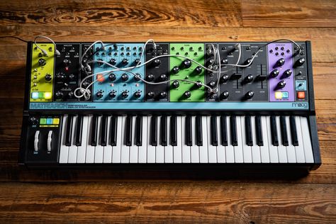 Moog launches new semi-modular analog synth, Matriarch Moog Synthesizer, Analog Synth, Analog Synthesizer, Guitar Center, Circuit Design, Recording Equipment, Drum Machine, Design Milk, Music Producer