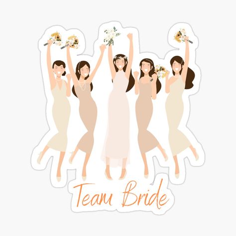 Bride Giveaway Ideas, Team Bride Logo, Bachelorette Stickers, Bachelorette Party Stickers, Bridal Shower Stickers, Groom Squad, Stickers Wedding, Team Wallpaper, Bride Shower