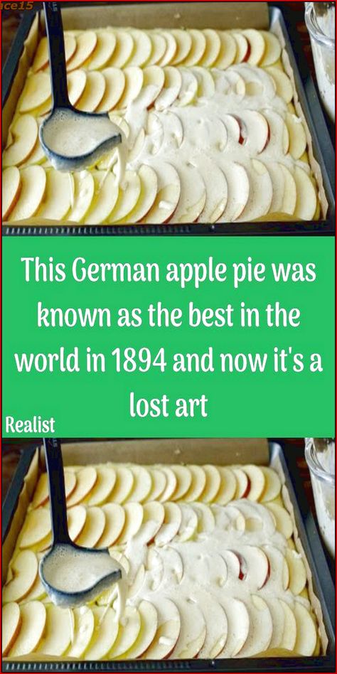 German Apple Pie, German Food Authentic, German Desserts, Apple Recipes Easy, Apple Dessert Recipes, Apple Cake Recipes, Apple Pie Recipes, Delicious Pies, Apple Desserts