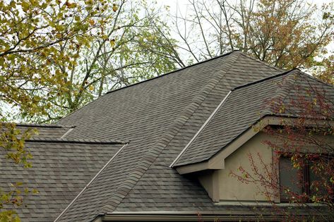 CertainTeed Landmark Pro Max Def Weathered Wood Asphalt Shingles - Transitional - Columbus - by Newman Roofing | Houzz Landmark Pro Shingles, Transitional Home Design, Asphalt Roof Shingles, Wood Shingles, Asphalt Shingles, Transitional House, Roof Shingles, Weathered Wood, Columbus