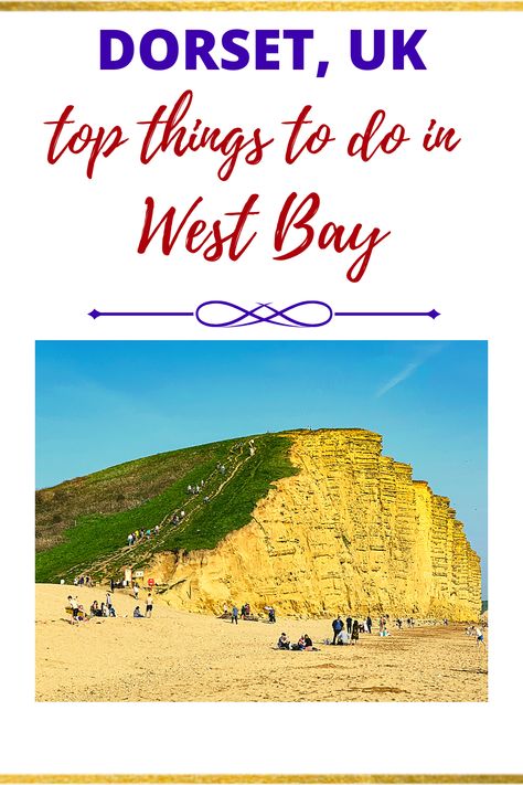 If you're in the beautiful south west county of Dorset, then head to West Bay. With it's striking Jurassica Coast cliffs, small pretty harbour and fabulous eateries, it's a great place to visit. Uk Travel Itinerary, Time Budget, Wales Travel, United Kingdom Travel, West Bay, Place To Visit, Scotland Travel, England Travel, Short Trip