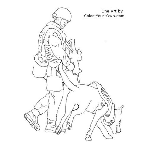 Ghost Sketches, Military Coloring Pages, Modern Soldier, Police Art, Army Drawing, Memory Drawing, Soldier Drawing, Dog Coloring Book, Dog Patterns