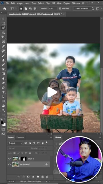 Bikash Karan on Instagram: "Professional Background Blur in Photoshop #reels #instagramreels #photoshop #photoshoptutorial #photoediting" Photoshop Reels, Professional Background, Background Blur, November 8, Photoshop Tutorial, Blur, Photo Editing, Photoshop, On Instagram