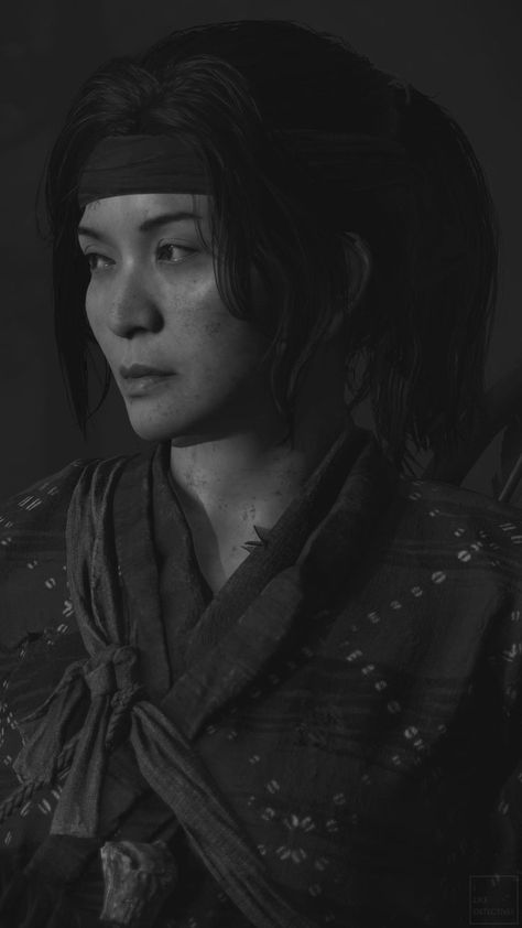 WALLPAPERs HD Yuna Ghost Of Tsushima, Jin Sakai, Ghost Of Tsushima, Black White Art, Wallpapers Hd, White Art, White Photography, Black And White Photography, Art Sketches