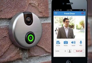 video door phone Door Camera, Smart Door, Door Bell, Smart Home Security, Up House, Home Tech, Home Technology, Home Safety, Cool Tech