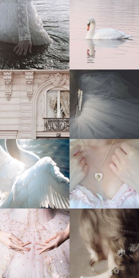 Swan Princess Aesthetic // Ladies not of Disney Odette Swan Lake, Princess Art Aesthetic, Odette Aesthetic, Fairytale Moodboard, Bailarina Aesthetic, Swan Lake Princess, Swan Lake Wallpaper, Princess Aesthetic Wallpaper, Swan Moodboard