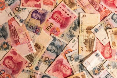 Chinese Currency, Bank Notes, Vector Pattern, Round Table, Investment, Photo Image, Composition, Stock Photos, Money