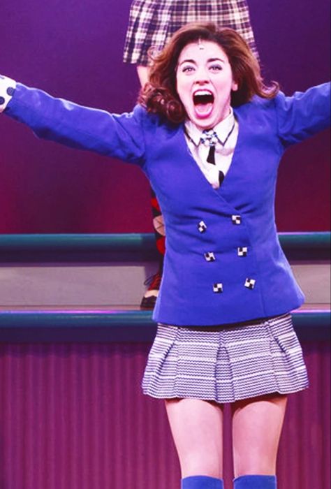 💙💙 Veronica Heathers Musical, Veronica Sawyer Musical, Heathers Costume, Veronica Heathers, Barrett Wilbert, Heathers Musical, Dream Roles, Veronica Sawyer, Heathers The Musical