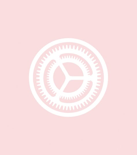 Light Pink Settings Icon, Settings Pink Logo, Settings Logo Aesthetic, Light Pink Iphone Icons, Settings Widget, Pink Settings Icon, App Icons Set, Light Pink App Icons, Settings App Icon