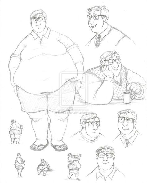 Fat Man Drawing, Exam Illustration, Body Draw, Free Drawing, Drawing Couple, Drawing Couple Poses, Couple Sketch, Character Design Sketches, Cartoon Sketches