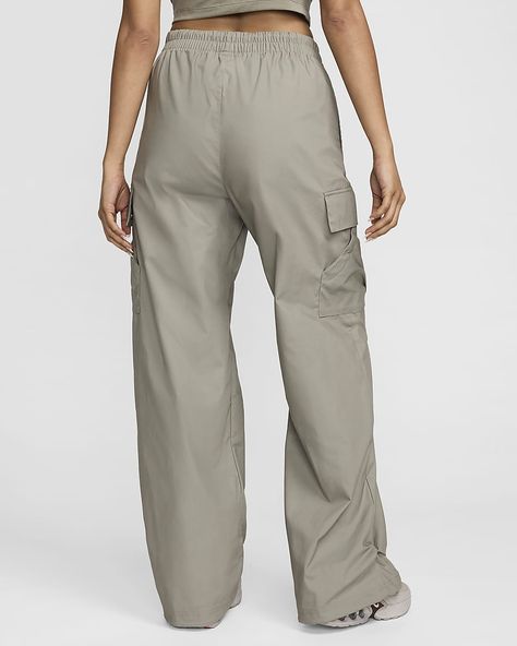 Nike Sportswear Everything Wovens Women's Mid-Rise Cargo Pants. Nike.com Pants Nike, Nike Sportswear, Shopping Cart, Cargo Pants, Mid Rise, Pants For Women, Free Delivery, Nike, Pants