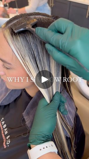 How To Shadow Root, How To Do Root Smudge, Reverse Balayage Technique, Root Shadow, How To Do A Shadow Root At Home, Shadow Root Tutorial, Root Melt, Root Smudge, Full Foil With Root Smudge