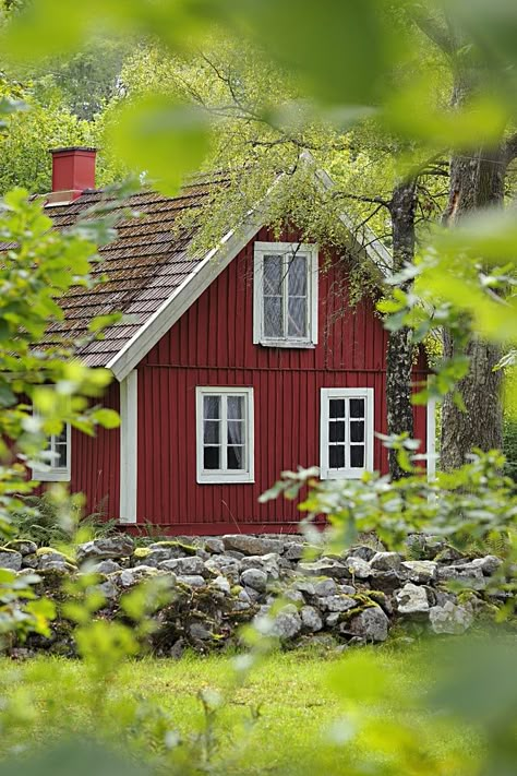 15 Red Houses in a Variety of Styles | Town & Country Living Red Country House Exterior, Red Sided Houses, Red House Siding Ideas Exterior, Red Cottage Exterior, Red Exterior House Colors Farmhouse, Exterior Red House Colors, Red House Exterior Farmhouse, Red Houses Exterior, Barn Paint Colors Exterior