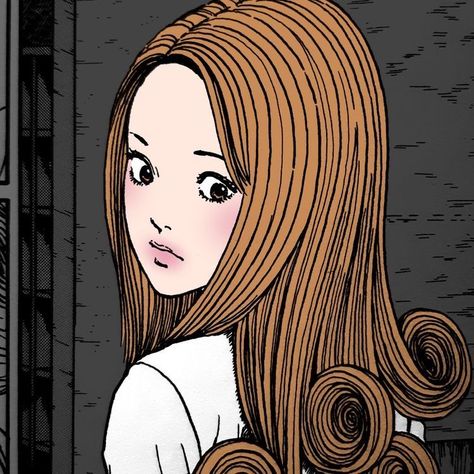 Kirie Goshima, Junji Ito, Red Hair, A Girl, Red, Hair