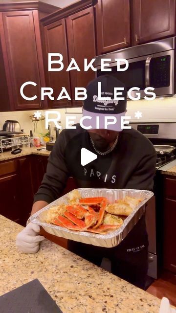 Bbq Crab Legs Recipe, Crab Legs Baked, Cooking Crab Legs In Oven, Crab Legs And Shrimp In Oven, How To Eat Crab Legs Videos, How To Steam Crab Legs In The Oven, Steam Crab Legs In Oven, Oven Baked Crab Legs Recipes, Baked King Crab Legs Oven