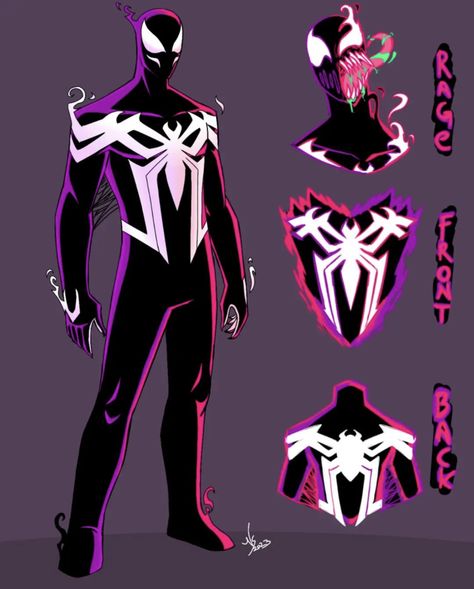 Black Suit Spiderman, Symbiote Spiderman, Warframe Art, Symbiotes Marvel, Venom Art, Spiderman Suits, Spiderman Drawing, Spaider Man, Spiderman Art Sketch