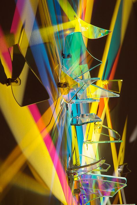 Stephen Knapp, Light Art Installation, Glass Prism, Lights Artist, Kinetic Art, Light Sculpture, Party Lights, Light Installation, Back To Nature