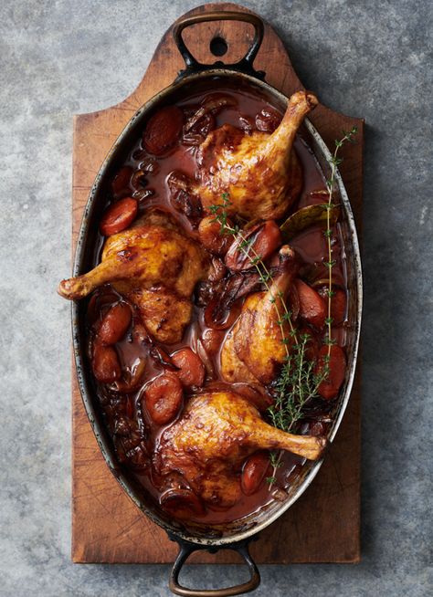 Spiced Red Wine-braised Duck Legs » Dish Magazine Duck Leg Recipes, Roasted Duck Recipes, Duck Breast Recipe, Braised Duck, Winter Dishes, Duck Recipes, Spice Recipes, Game Food, Poultry Recipes