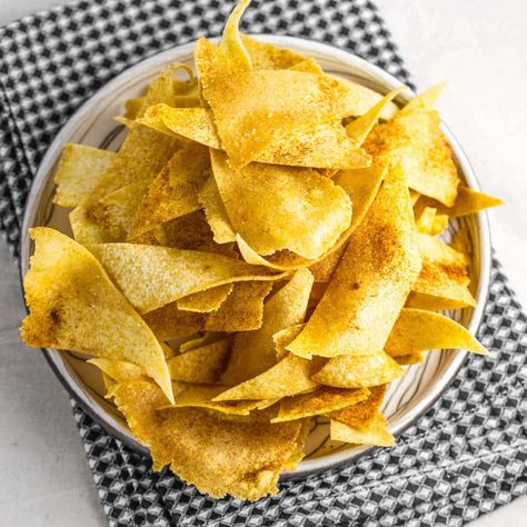 Homemade REAL Corn Tortilla Chips(Totopos) - Made From Scratch Homemade Corn Tortilla Chips, Corn Chips Recipe, Tortilla Bread, Vegan Chips, Chip Recipe, Tortilla Chip Recipe, Homemade Nachos, Tortilla Chip, Homemade Corn Tortillas