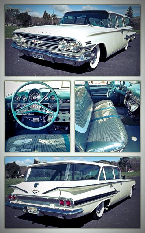 ‘60 Nomad | BaT 1960 Chevy Impala, Station Wagon Cars, Classic Cars Chevy, Old Wagons, Wagon Cars, Cool Old Cars, Best Classic Cars, American Classic Cars, Old Classic Cars