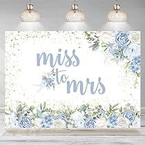 Miss To Mrs Backdrop, Engagement Table Decorations, Bridal Shower Photography, Engagement Party Cake, Party Cake Table, Shower Photography, Bridal Shower Inspo, Bridal Shower Backdrop, White Bridal Shower