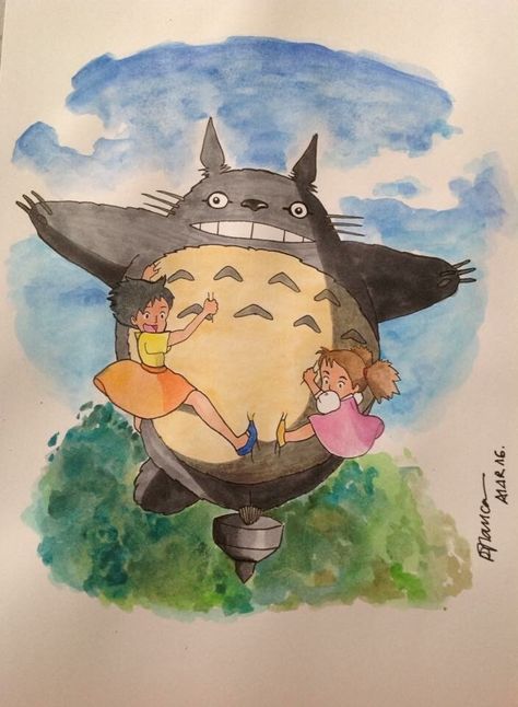 ArtStation - Totoro My Neighbor Totoro, Pikachu, Snoopy, Art Design, Zelda Characters, Anime, Fictional Characters, Art, Kawaii