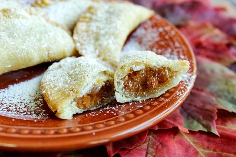 Some people call these fried pies or fritters but my mama called them jacks. When I make these I always think about my daddy because he loved them so much.   The only difference in this recipe and the way my mama made them is that she used canned biscuits for the dough which saves time and is also good. I have done these both ways but really prefer this dough if I am not time limited.  I also use this same dough recipe when I make Apple or Peach Jacks. Peach Jacks, Sweet Potato Jacks, Fancy Pies, Sweet Potato Side Dish Recipes, Sweet Potato Pie Recipe Easy, Fried Fritters, Sweet Potato Side Dish, Sweet Potato Sides, Work Recipes