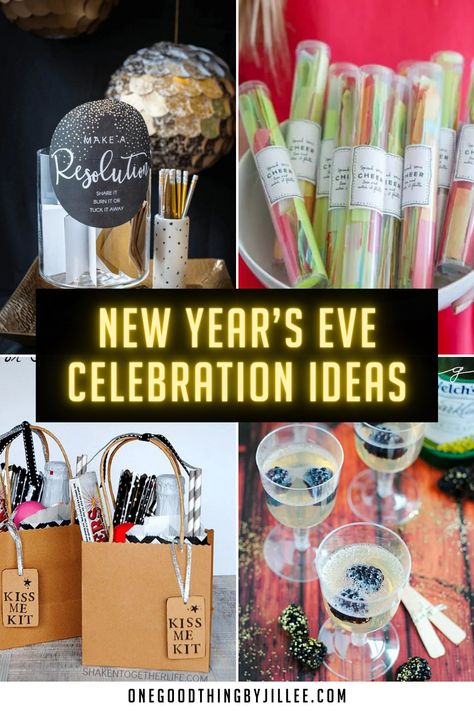 Celebrate New Year's Eve at home - here are 39 at home New Years ideas so you can ring in the new year and ring out 2023 in style even if you want to stay home! New Years At Home Ideas, Nye Kids, New Years Eve At Home, New Years Ideas, New Year Ideas, New Year's Eve Activities, January Activities, Balloon Drop, Sparkling Cider