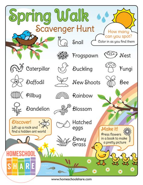 Spring Scavenger Hunt Printable, Spring Scavenger Hunt, Dictionary Skills, Unscramble Words, Scavenger Hunt Printable, Weather Words, Handwriting Practice Sheets, Spring Words, New Vocabulary Words