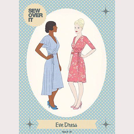 Sew Over It - Eve Dress pattern Party Dress Patterns, Endless Potential, Wrap Dress Pattern, Trendy Sewing Patterns, Sew Over It, Sewing Clothes Women, Diy Vetement, Trendy Sewing, Pattern Inspiration