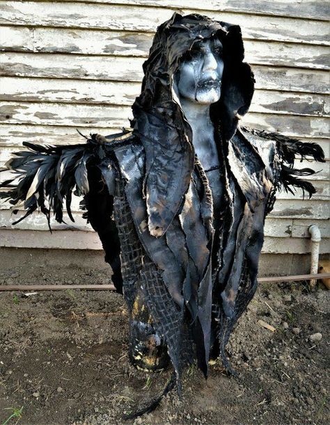 The Vulture, Post Apocalyptic Costume, Apocalyptic Clothing, Wasteland Weekend, Horror Costume, Post Apocalyptic Fashion, Apocalyptic Fashion, Leather Armor, Post Apocalypse