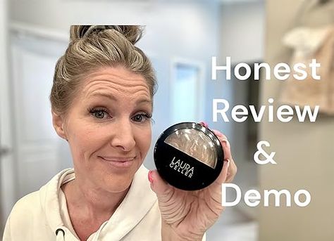 Honest review and demo of Laura Geller baked foundation! Lauren Geller Makeup, Laura Geller Baked Foundation, How To Apply Laura Geller Makeup, Laura Geller Makeup Tutorial, Laura Geller Makeup, Baking Makeup, Foundation Swatches, How To Match Foundation, Makeup Tutorial Video