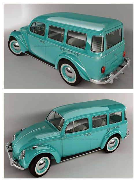 Bug Wagon Render Volkswagen Germany, Vw Wagon, Vw Pickup, Vw Classic, Woody Wagon, Combi Volkswagen, Vw Vintage, Volkswagen Car, Vw Porsche