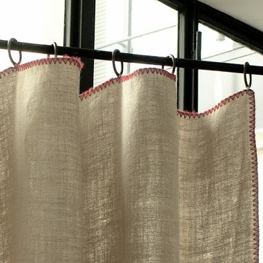 Curtain Styles, Drop Cloth Curtains, House Blinds, Elegant Curtains, Metal Curtain, Cafe Curtains, Window Dressings, Lace Curtains, Diy Curtains