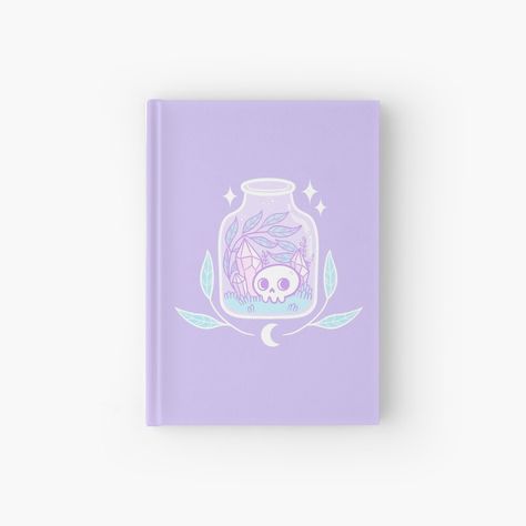 "Pastel Terrarium | Nikury" Hardcover Journal by nikury | Redbubble Bottle Terrarium, Journal Cute, Journal Design, Original Illustration, Girly Art, Hardcover Notebook, Hardcover Journals, Spiral Notebook, Paper Stock