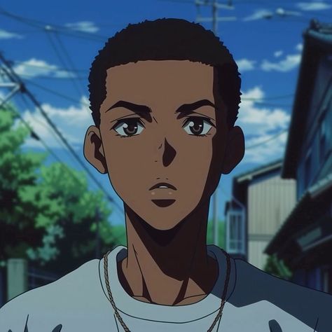 Black Anime Boy Pfp, Black Guy Pfp, Black Anime Guy Pfp, Pfp Bff, Pic Icon, Black Anime Guy, Utila, Aquarius Love, Black Couple Art