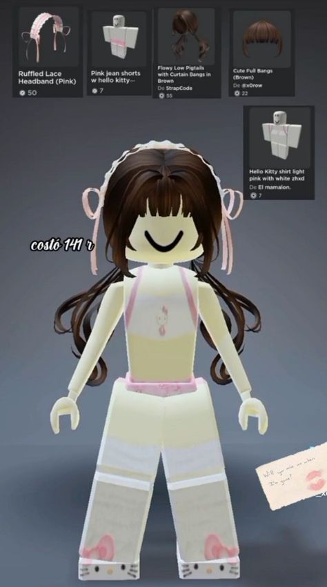 Outfit Ideas Roblox Girl, Hair Combos Roblox Girl, Roblox Girl Avatars Ideas, Outfits Roblox Girl, Roblox Fits Girl, Roblox Avatars Girl Ideas, Outfit Roblox Girl, Roblox Skin Ideas, Roblox Sign Up