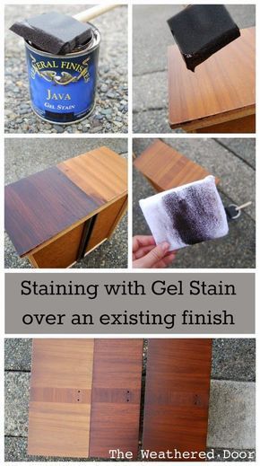 Restaining Wood Furniture, Gel Stains, Java Gel Stains, Java Gel, Stained Table, Staining Cabinets, General Finishes, Kitchen Cabinets Makeover, Wood Kitchen Cabinets