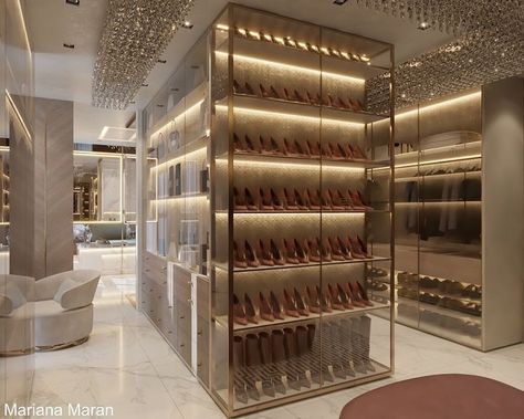 Luxury Penthouse Closet, Expensive Closet Luxury, Big Walk In Closet Luxury Women, Big Walk In Wardrobe, Luxurious Closets Walk In, Huge Walk In Closet Luxury, Billionaire Closet, Big Walk In Closet Luxury, Luxury Closet Women