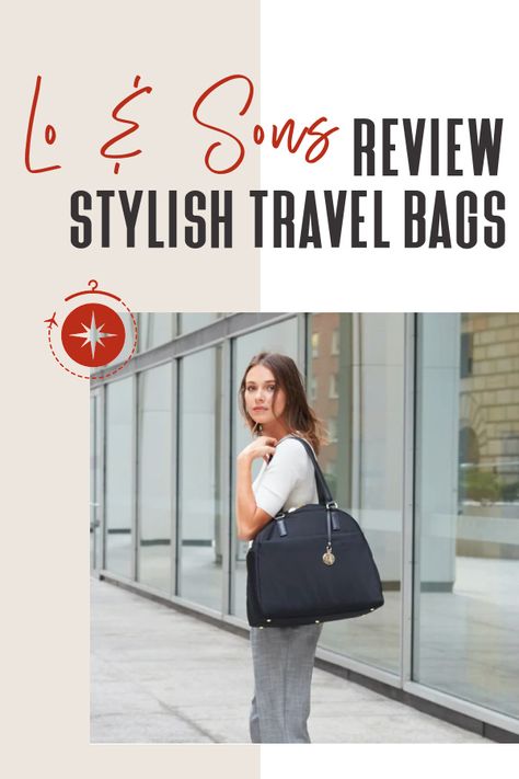 Lo and Sons Review: Readers Adore Their Chic Travel Bags Lo And Sons, Stylish Travel Bag, Travel Girl, Travel Adapter, Day Bag, Travel Luggage, Girls Trip, Sling Bag, Hot Topic