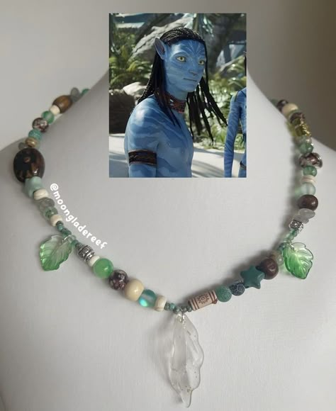 Avatar Necklace Pandora, Neteyam Necklace, Avatar Songcord, Avatar Outfits Metkayina, Avatar Navi Jewelry, Avatar Bracelet, Avatar Necklace, Avatar Jewelry, Avatar Animals