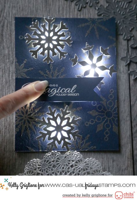 Intro Pack, Light Up Art, Winter Wonderland Card, Led Card, Maker Space, Stamping Cards, Snow Fall, Led Diy, Space Ideas