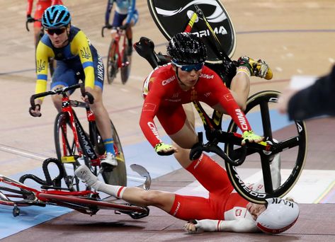 Bikes and bruises: 2020 Track Cycling World Championships – in pictures Track Cycling, Road Cycling, History Museum, World Championship, The Guardian, Track, Stationary Bike, Cycling, Bicycle