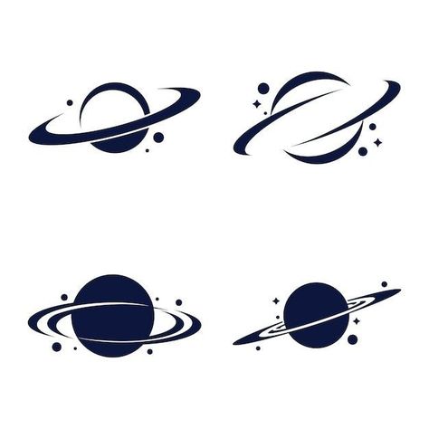 Orbit Logo Design, Physics Logo Design, Cool Fonts For Logos, Cute Fonts Alphabet Doodles, Astronomy Logo, Planet Logo Design, Space X Logo, Space Logo Design, Universe Logo