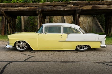 Restomod Cars, Sedan Delivery, 1940 Ford, Car Sit, Chevy Cars, American Auto, 1955 Chevy, 1955 Chevrolet, Classic Cars Trucks Hot Rods