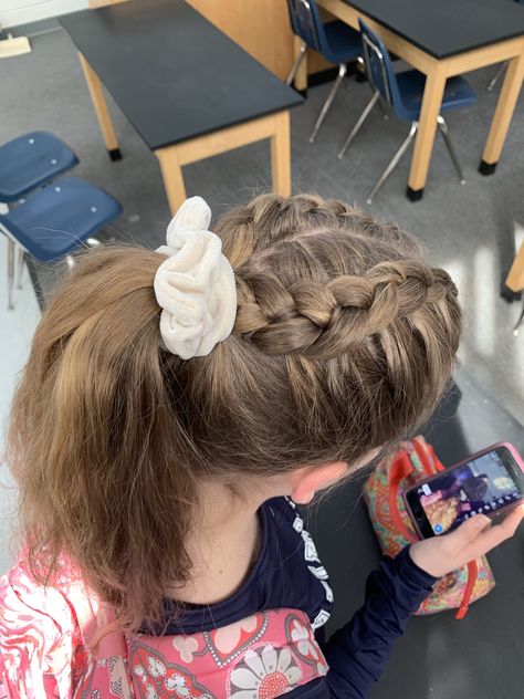 Double Braids Into Ponytail, Dutch Braids Into High Ponytail, 2 Dutch Braids Into A Ponytail, Two French Braids Into Ponytail, Two Braids Into A Ponytail, 2 Braids Into Ponytail, Two Braids Into Ponytail, Dutch Braid Pony, Double Braid Hairstyles