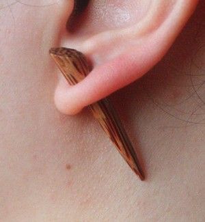 estaca aretes Clay Jwellary, Fimo Ideas, Ear Tapers, Fake Gauge Earrings, Fake Gauges, Summer Jewellery, Coconut Wood, Wood Earring, Accessory Ideas